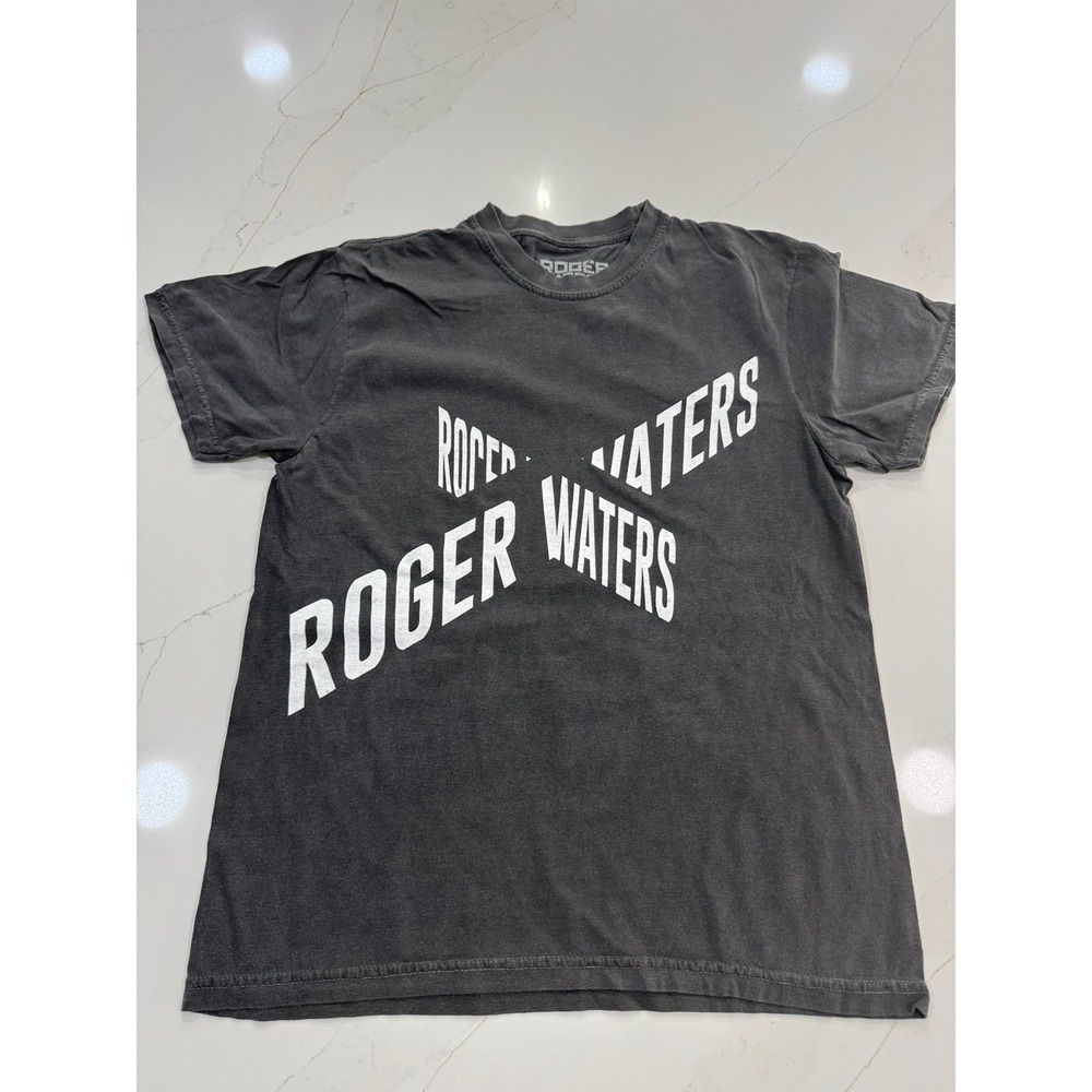 Roger Waters This Is Not A Drill Tour T Shirt 2022 Mens‎ Size S Gray Concert Tee